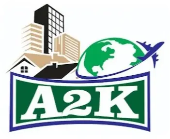A2K Travel and Tour logo